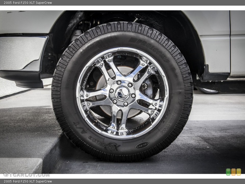 2005 Ford F150 Custom Wheel and Tire Photo #79851559