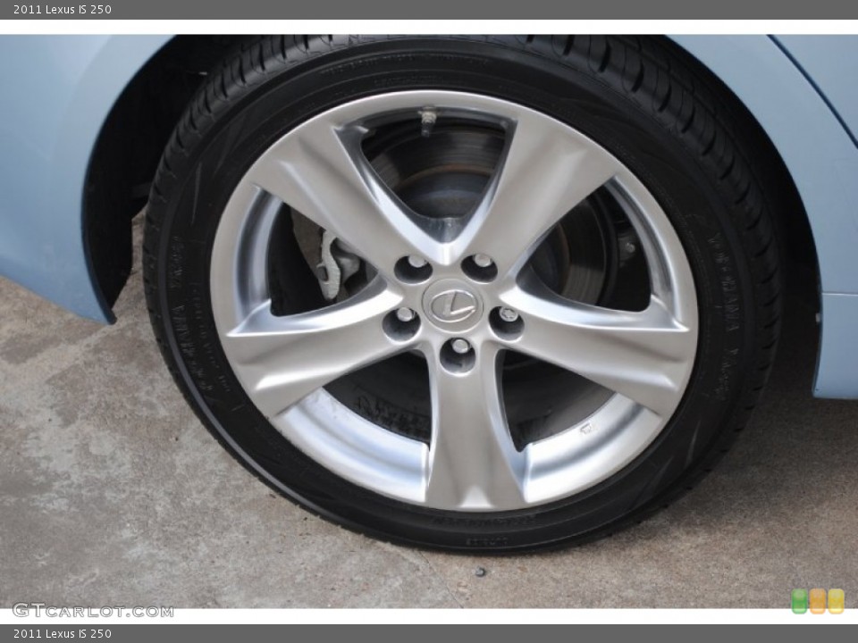 2011 Lexus IS 250 Wheel and Tire Photo #79857269