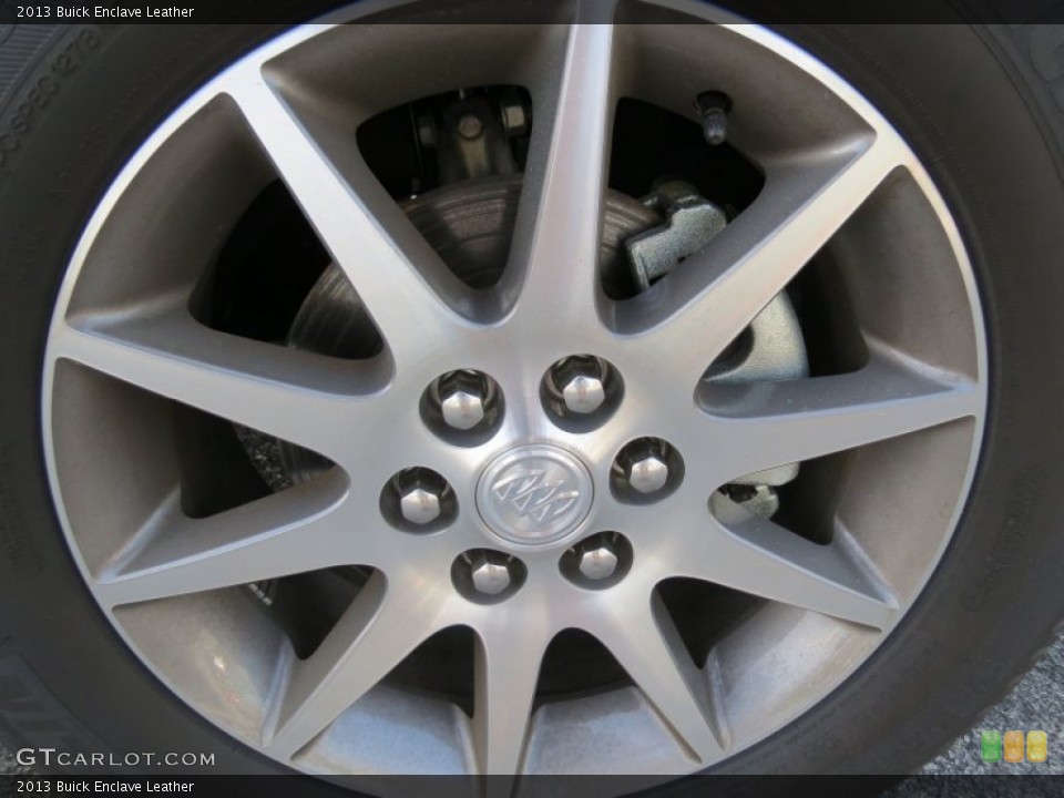 2013 Buick Enclave Leather Wheel and Tire Photo #79859710