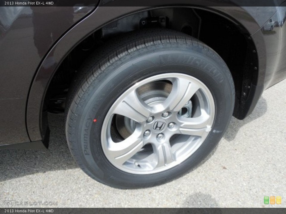 2013 Honda Pilot EX-L 4WD Wheel and Tire Photo #79862345
