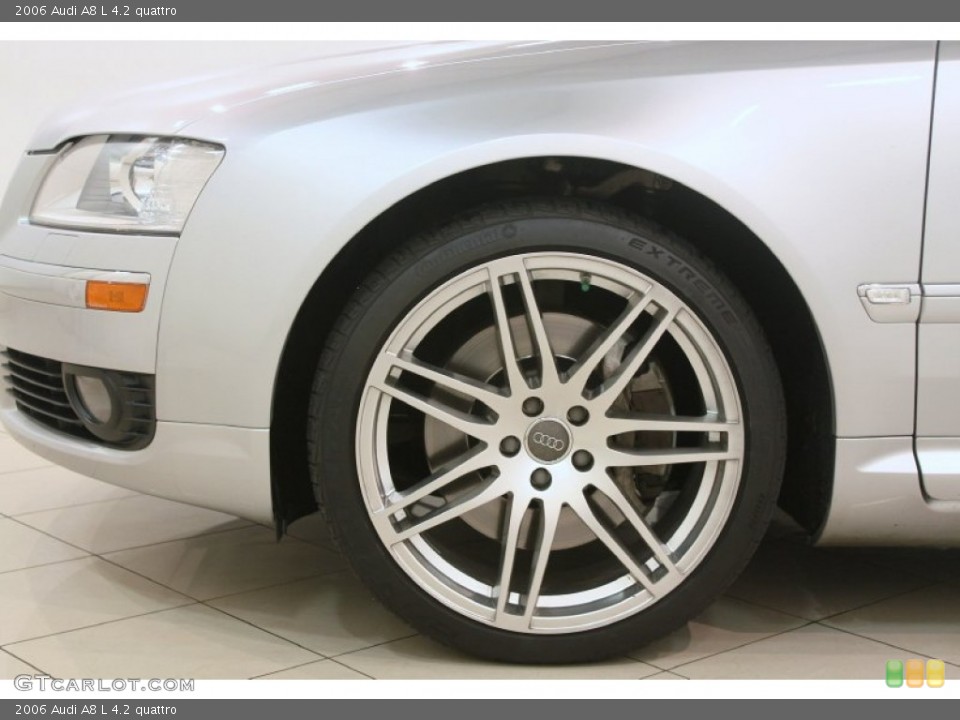 2006 Audi A8 L 4.2 quattro Wheel and Tire Photo #79867751