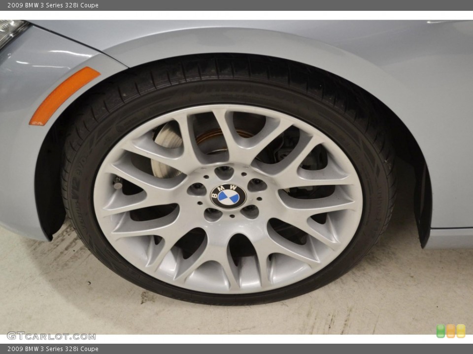 2009 BMW 3 Series 328i Coupe Wheel and Tire Photo #79868249