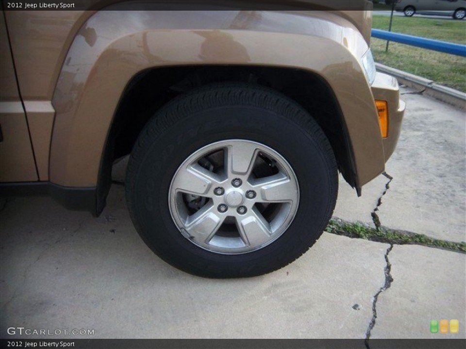 2012 Jeep Liberty Sport Wheel and Tire Photo #79876005