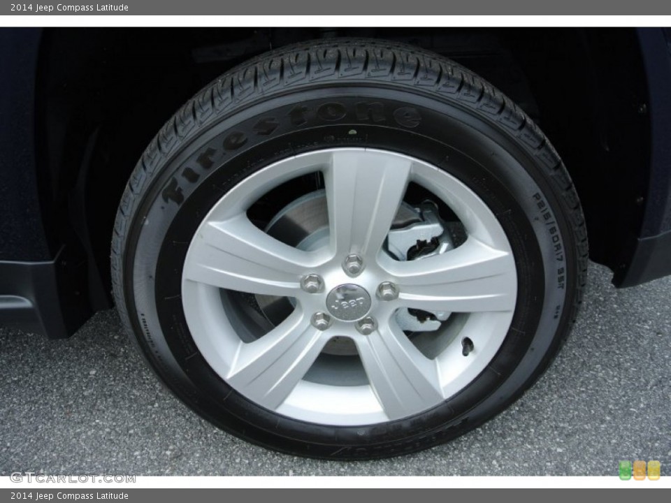 2014 Jeep Compass Latitude Wheel and Tire Photo #79891743