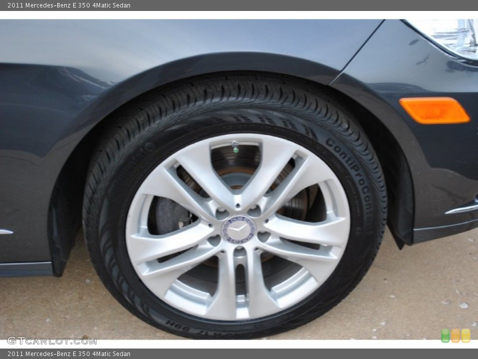 2011 Mercedes-Benz E 350 4Matic Sedan Wheel and Tire Photo #79894384