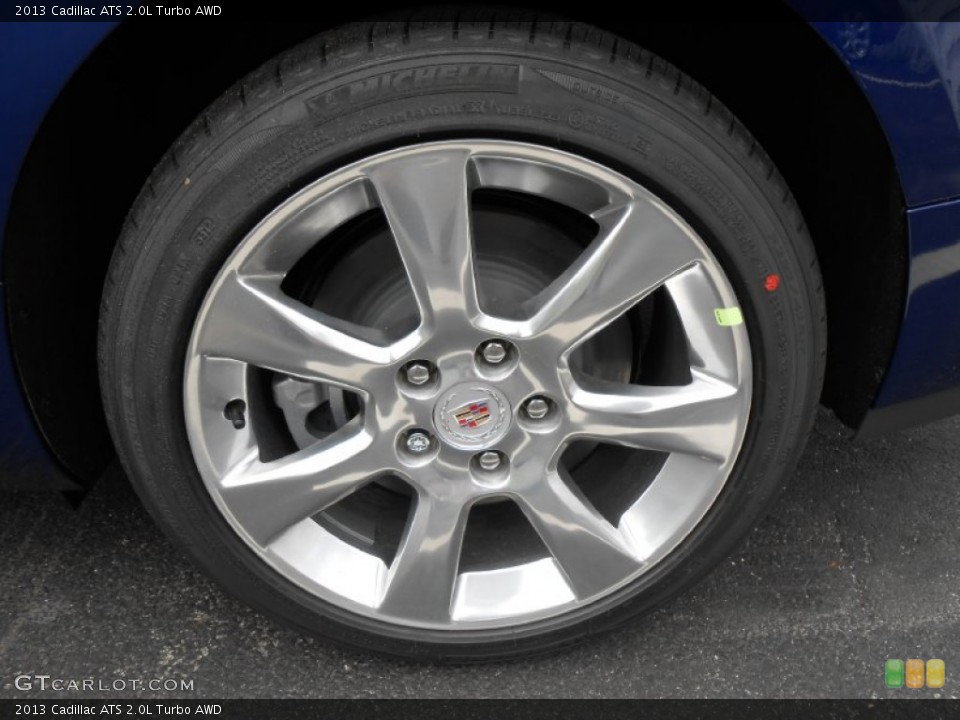 2013 Cadillac ATS 2.0L Turbo AWD Wheel and Tire Photo #79898025