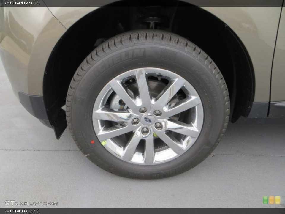 2013 Ford Edge SEL Wheel and Tire Photo #79908156