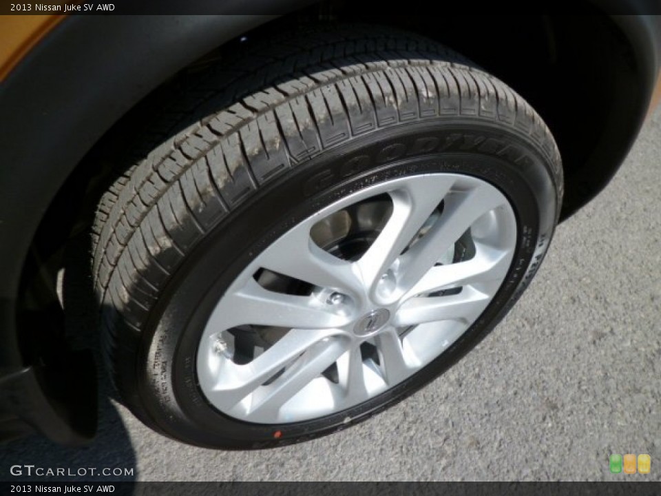 2013 Nissan Juke SV AWD Wheel and Tire Photo #79908966