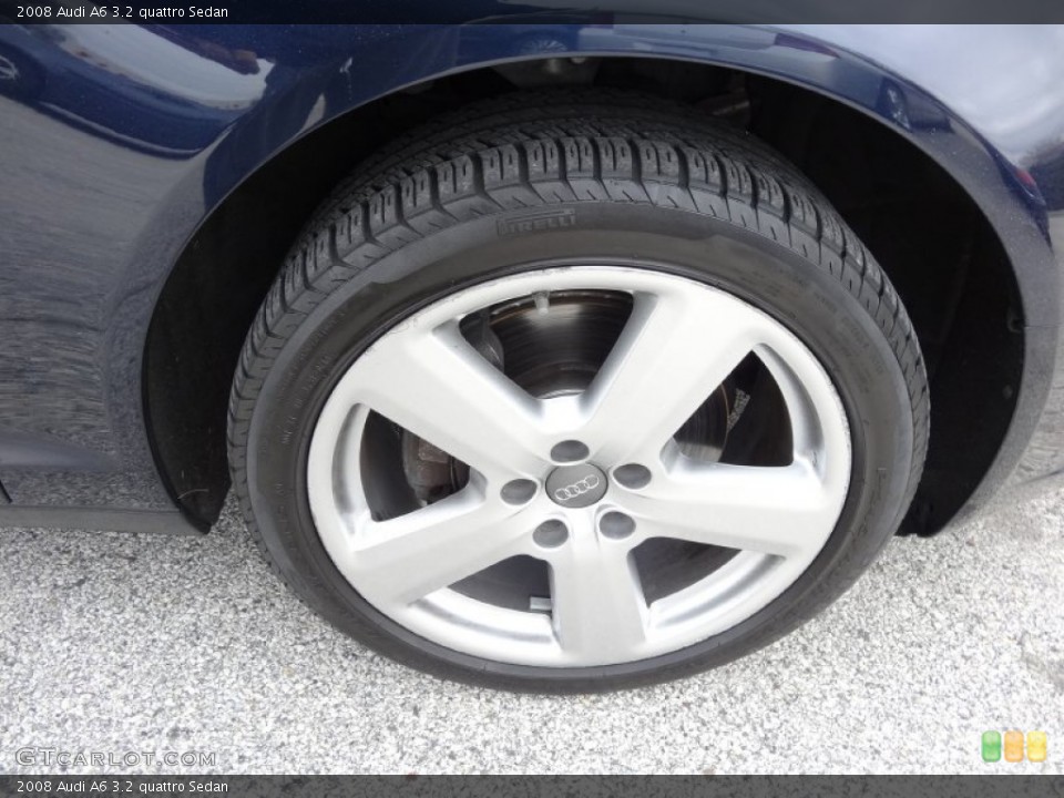 2008 Audi A6 3.2 quattro Sedan Wheel and Tire Photo #79909302
