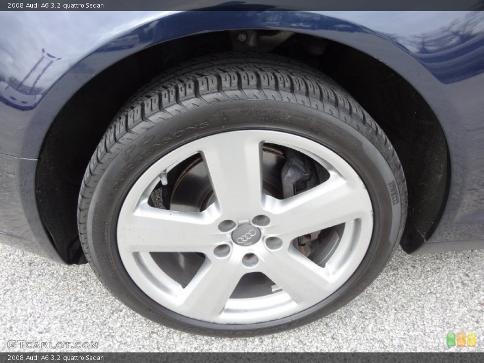 2008 Audi A6 3.2 quattro Sedan Wheel and Tire Photo #79909398