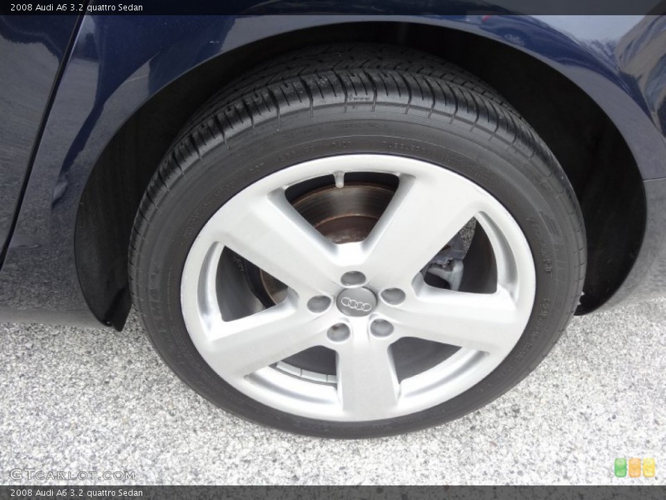 2008 Audi A6 3.2 quattro Sedan Wheel and Tire Photo #79909422