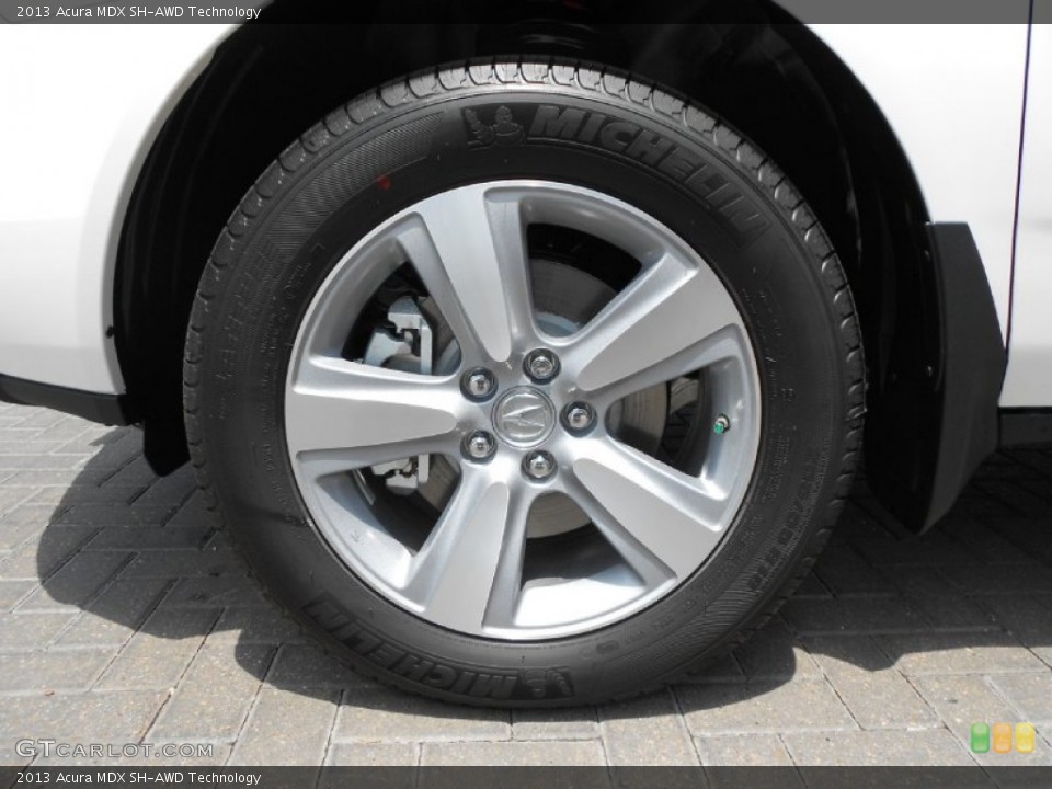 2013 Acura MDX SH-AWD Technology Wheel and Tire Photo #79911936