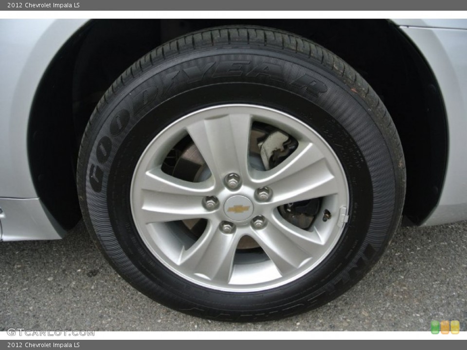 2012 Chevrolet Impala Wheels and Tires