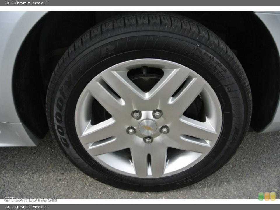 2012 Chevrolet Impala LT Wheel and Tire Photo #79912362