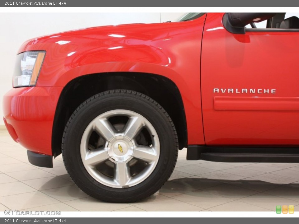 2011 Chevrolet Avalanche LT 4x4 Wheel and Tire Photo #79919314