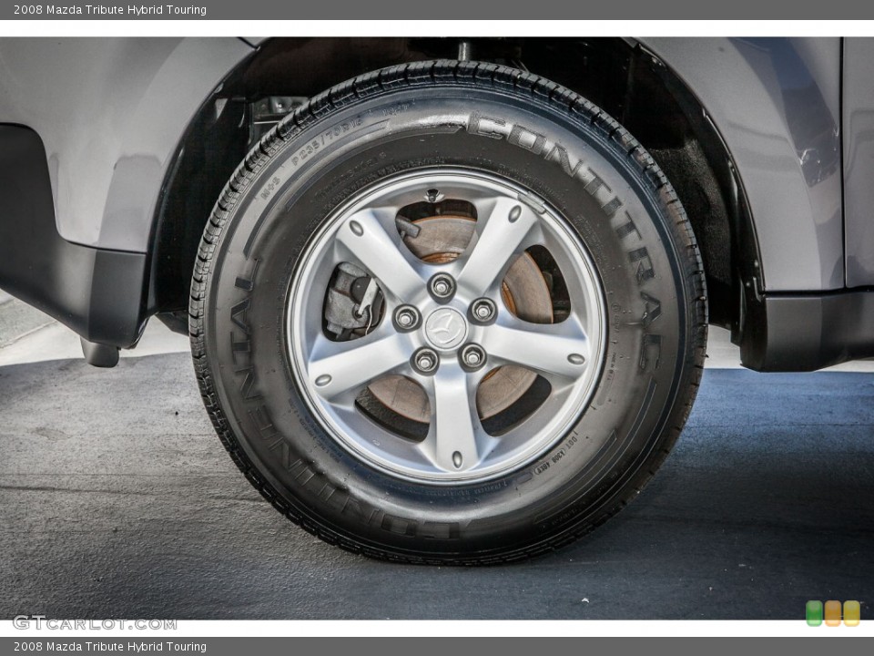 2008 Mazda Tribute Hybrid Touring Wheel and Tire Photo #79929808