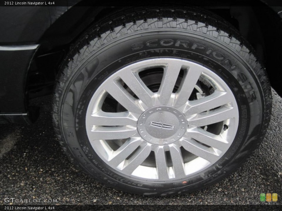 2012 Lincoln Navigator L 4x4 Wheel and Tire Photo #79934674