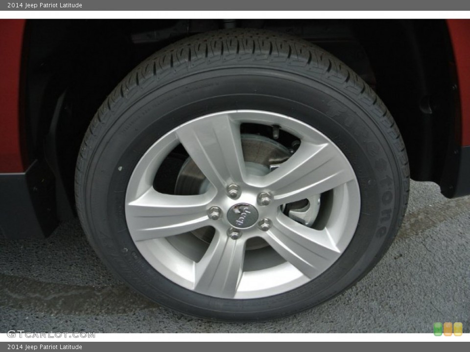 2014 Jeep Patriot Latitude Wheel and Tire Photo #79956578