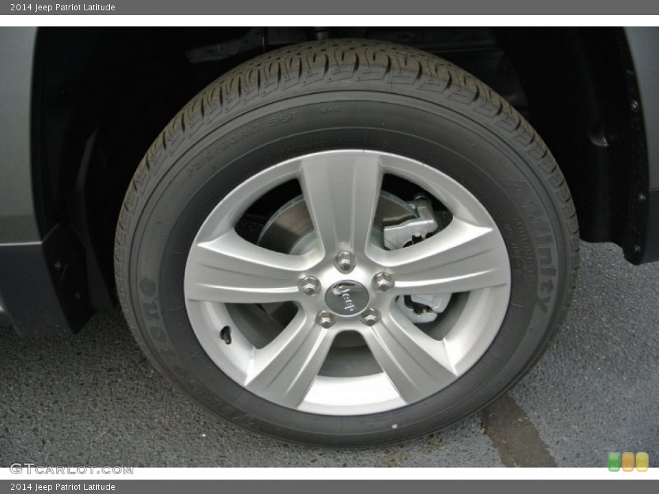 2014 Jeep Patriot Latitude Wheel and Tire Photo #79957610