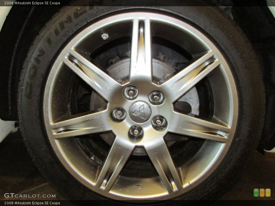2008 Mitsubishi Eclipse SE Coupe Wheel and Tire Photo #79960773