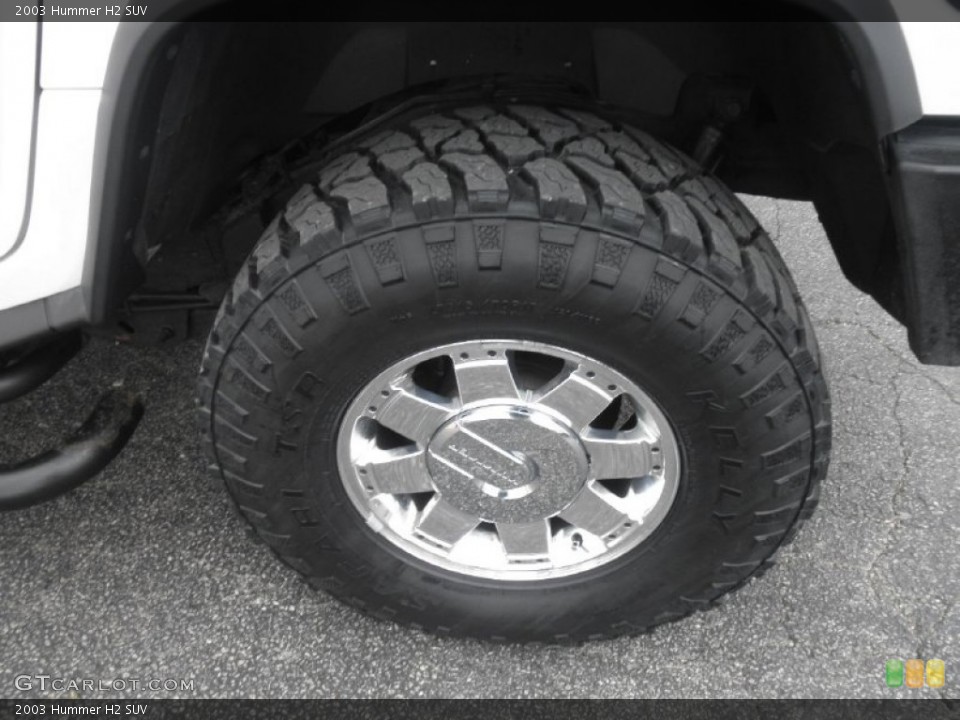 2003 Hummer H2 SUV Wheel and Tire Photo #79961708
