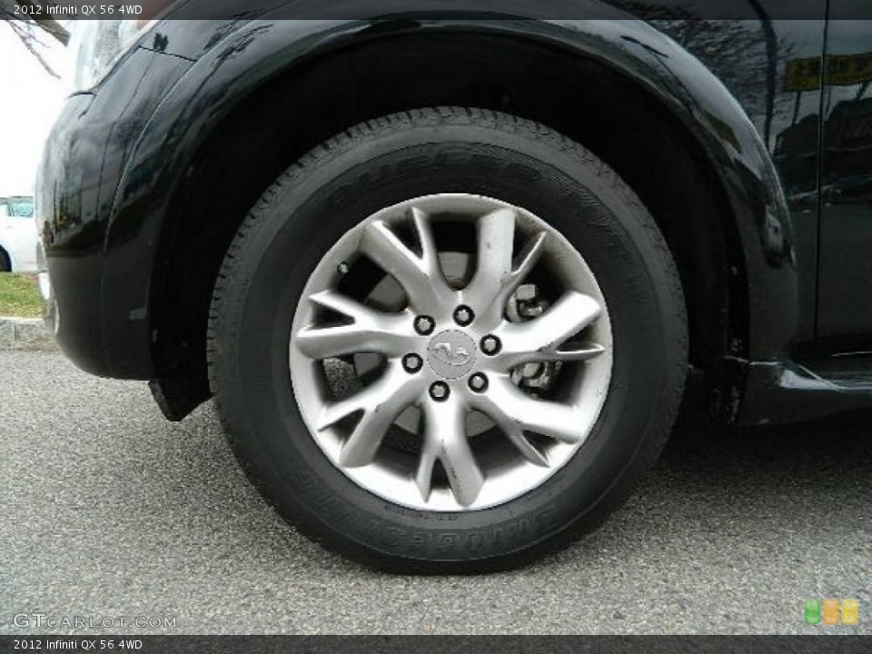 2012 Infiniti QX 56 4WD Wheel and Tire Photo #79965503