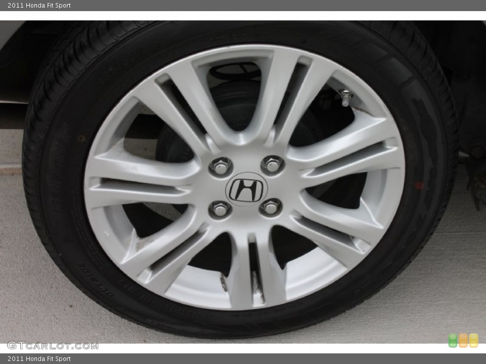 2011 Honda Fit Sport Wheel and Tire Photo #79971784