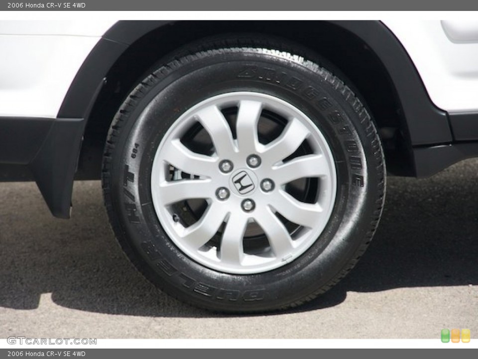 2006 Honda CR-V SE 4WD Wheel and Tire Photo #79975048