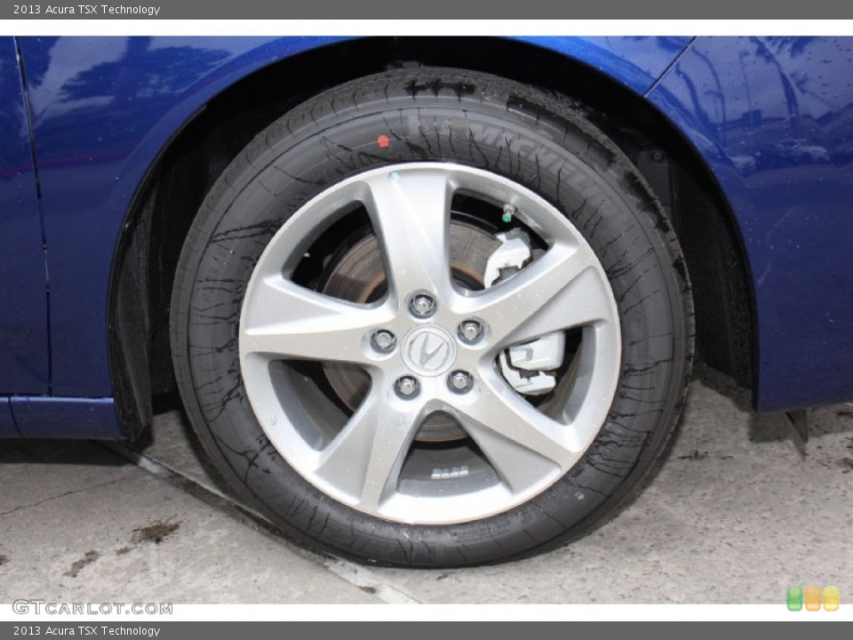 2013 Acura TSX Technology Wheel and Tire Photo #79980140