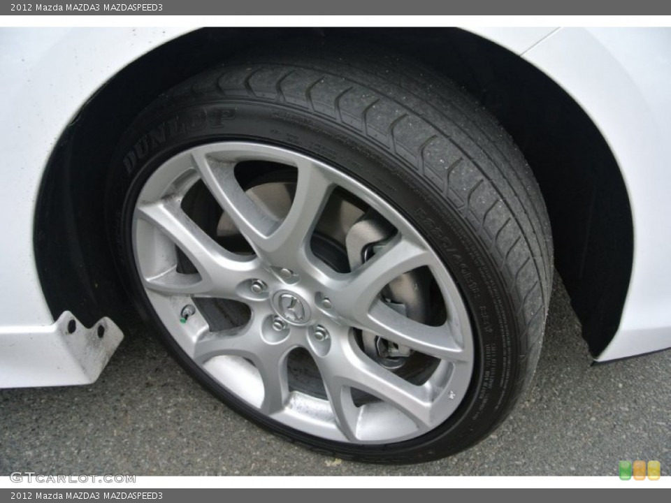 2012 Mazda MAZDA3 MAZDASPEED3 Wheel and Tire Photo #79981563