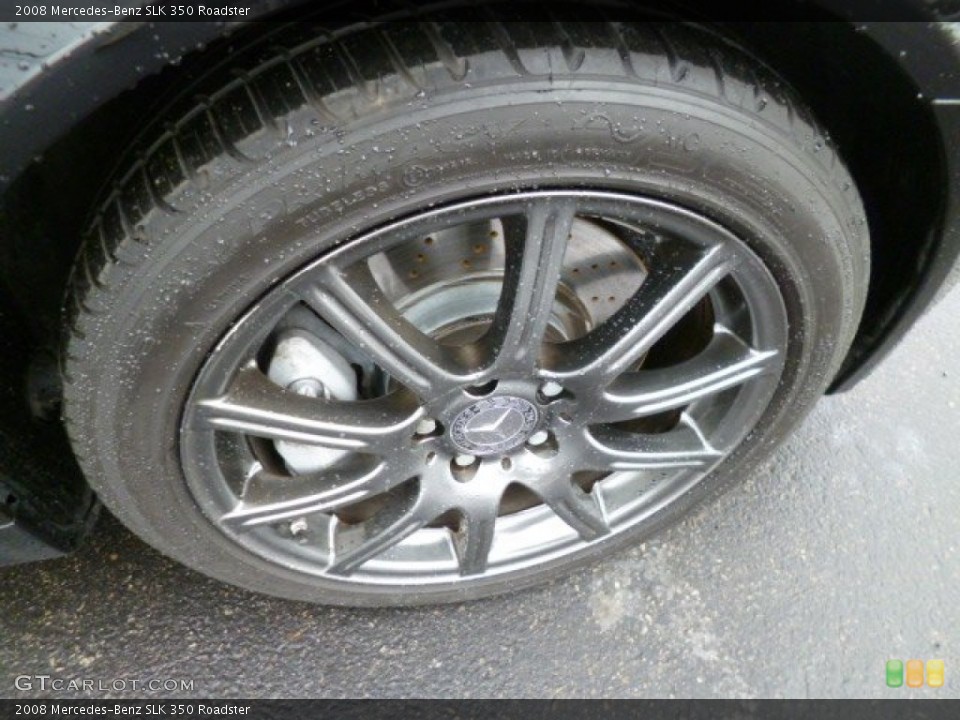 2008 Mercedes-Benz SLK 350 Roadster Wheel and Tire Photo #79982184