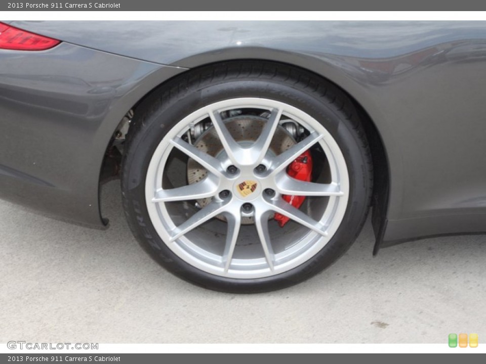 2013 Porsche 911 Carrera S Cabriolet Wheel and Tire Photo #79983653