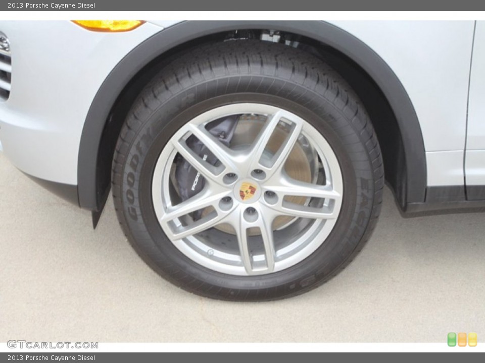 2013 Porsche Cayenne Diesel Wheel and Tire Photo #79984587