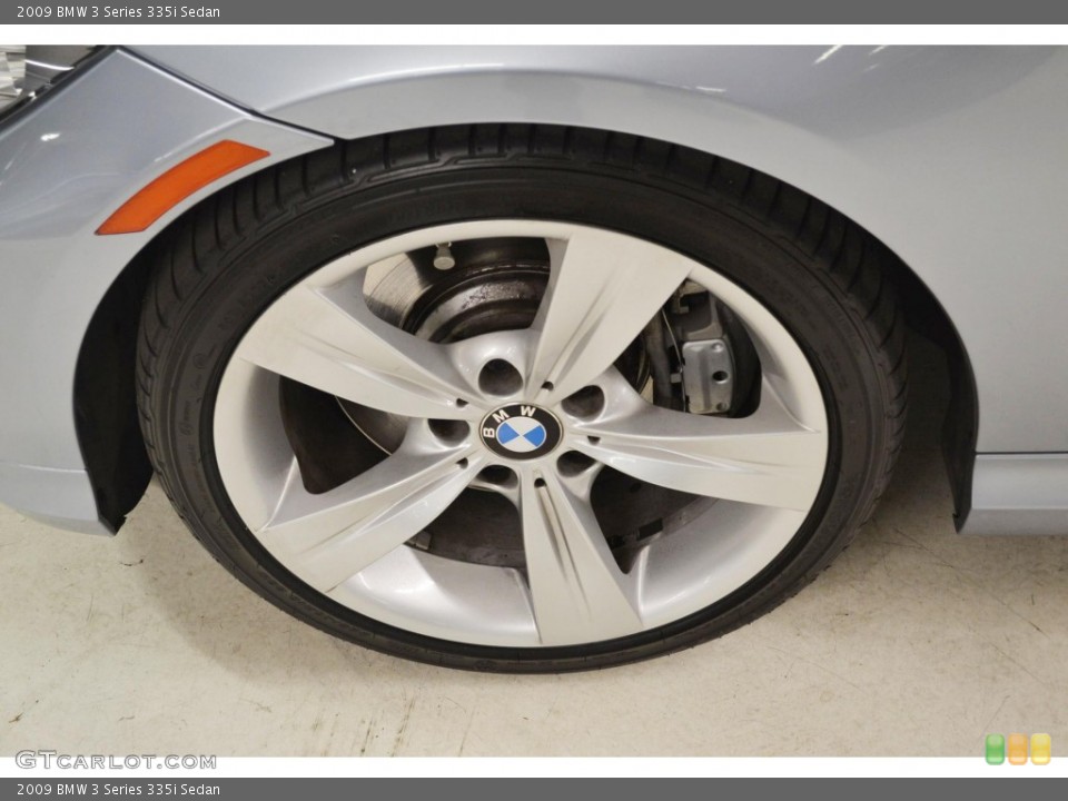 2009 BMW 3 Series 335i Sedan Wheel and Tire Photo #79986977
