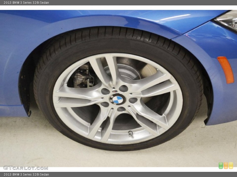 2013 BMW 3 Series 328i Sedan Wheel and Tire Photo #79989313