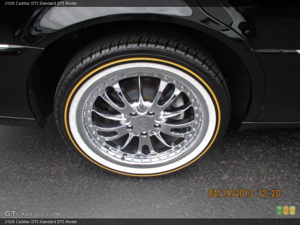 2008 Cadillac DTS Custom Wheel and Tire Photo #79989521