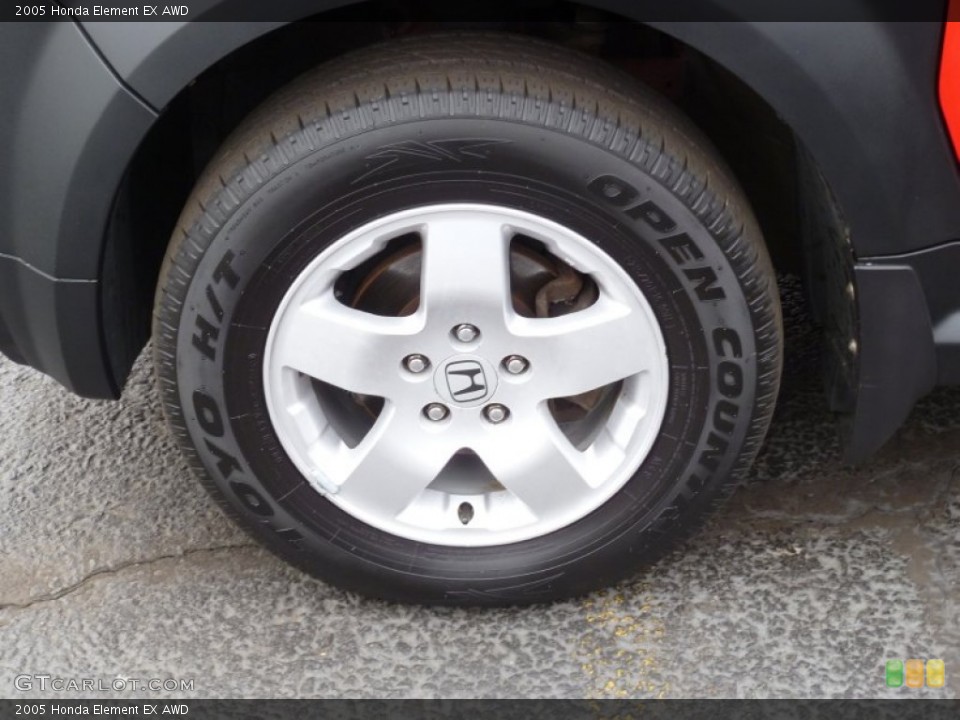 2005 Honda Element EX AWD Wheel and Tire Photo #79991306