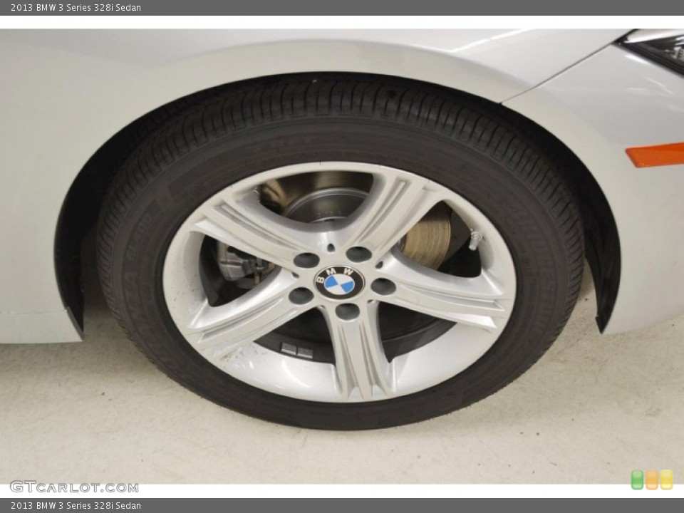 2013 BMW 3 Series 328i Sedan Wheel and Tire Photo #79991376