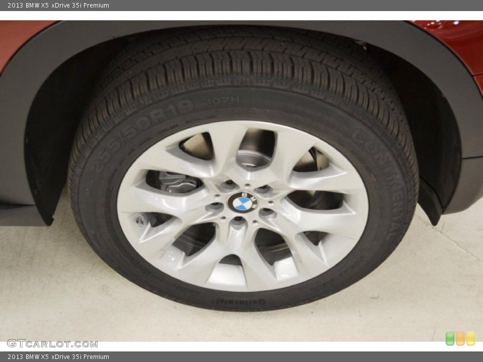 2013 BMW X5 xDrive 35i Premium Wheel and Tire Photo #79993028