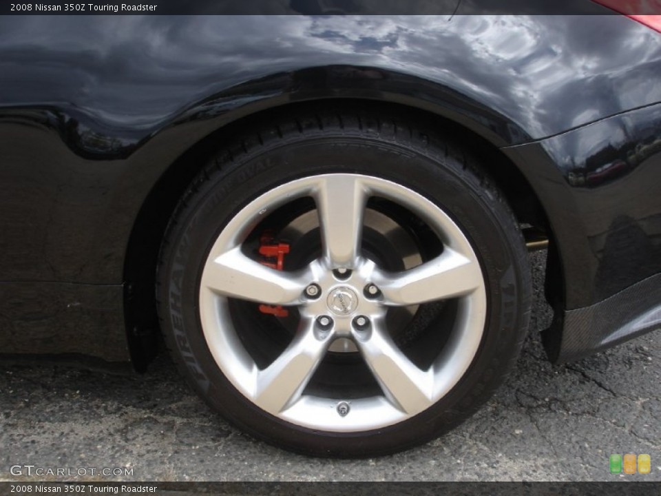 2008 Nissan 350Z Touring Roadster Wheel and Tire Photo #79993275