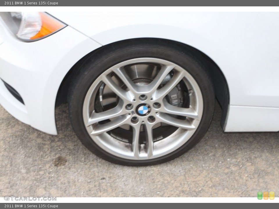 2011 BMW 1 Series 135i Coupe Wheel and Tire Photo #79997814