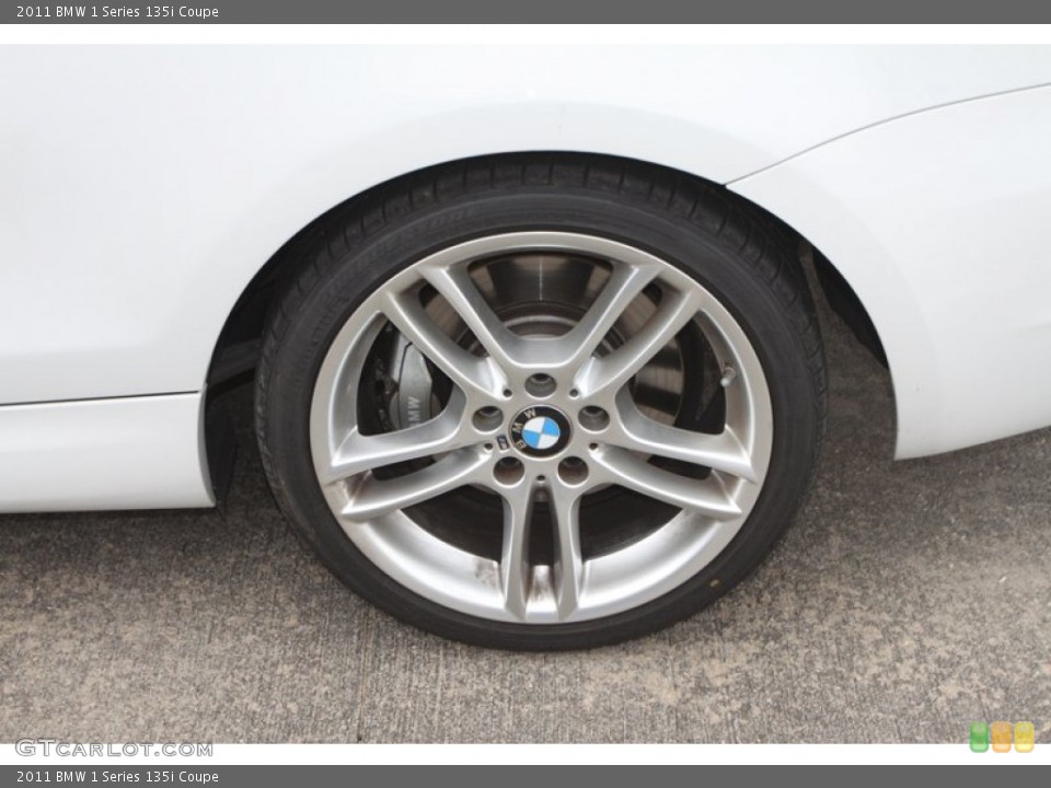 2011 BMW 1 Series 135i Coupe Wheel and Tire Photo #79997837