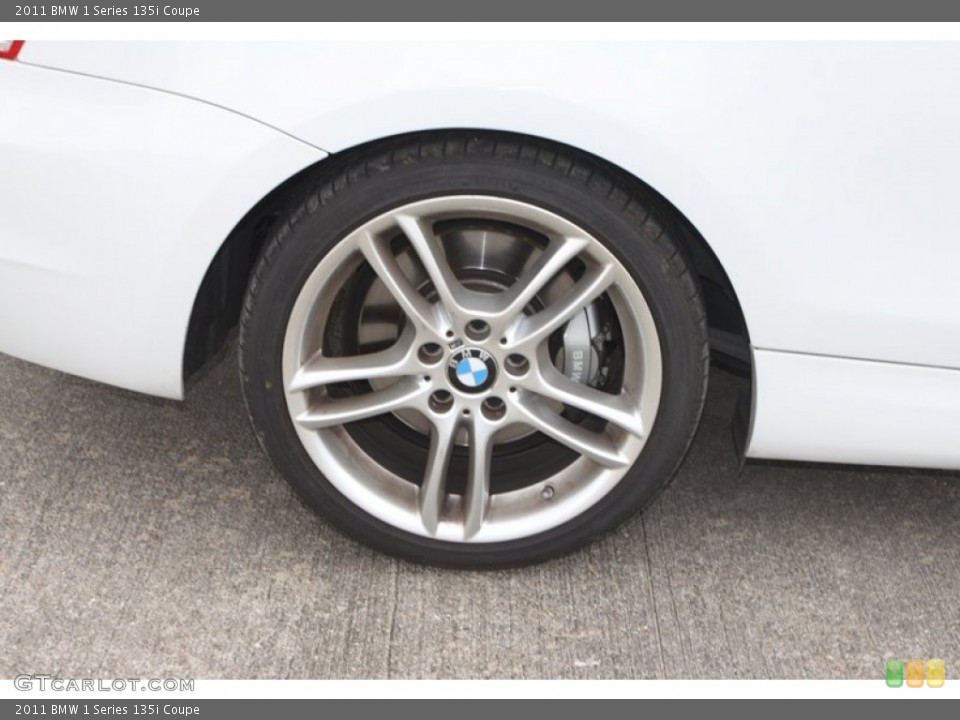 2011 BMW 1 Series 135i Coupe Wheel and Tire Photo #79997963