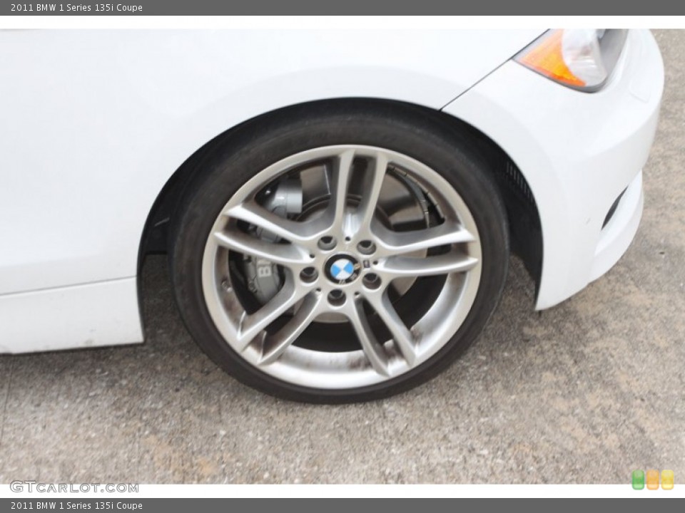 2011 BMW 1 Series 135i Coupe Wheel and Tire Photo #79997978