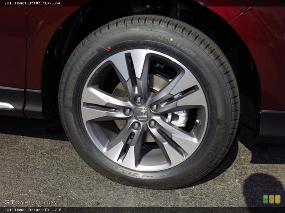 2013 Honda Crosstour EX-L V-6 Wheel and Tire Photo #79999926