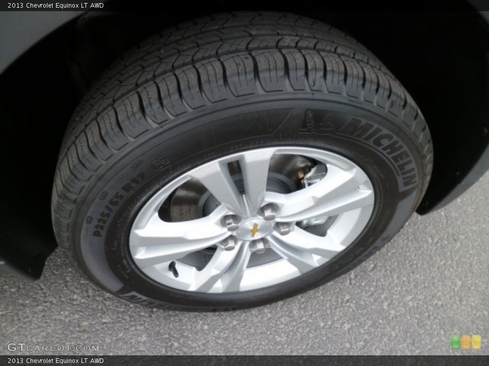 2013 Chevrolet Equinox LT AWD Wheel and Tire Photo #80002018