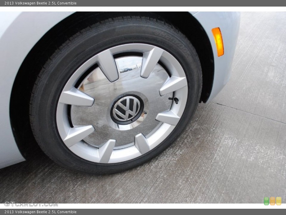 2013 Volkswagen Beetle 2.5L Convertible Wheel and Tire Photo #80002455