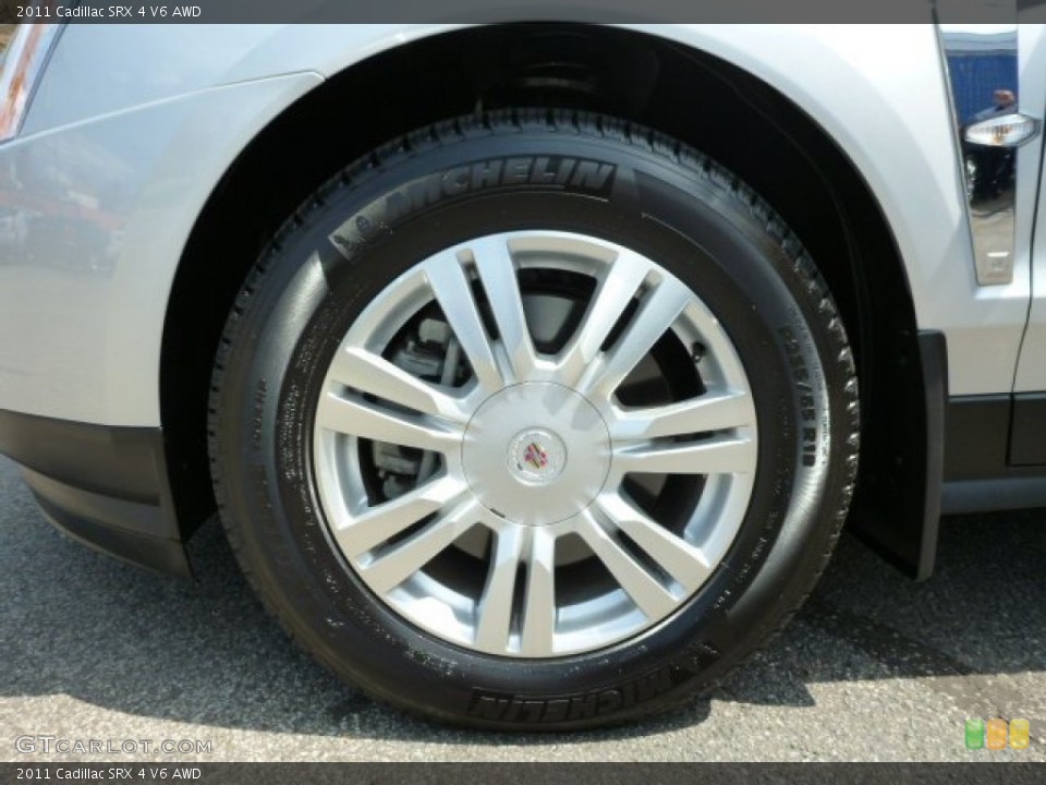 2011 Cadillac SRX 4 V6 AWD Wheel and Tire Photo #80004389