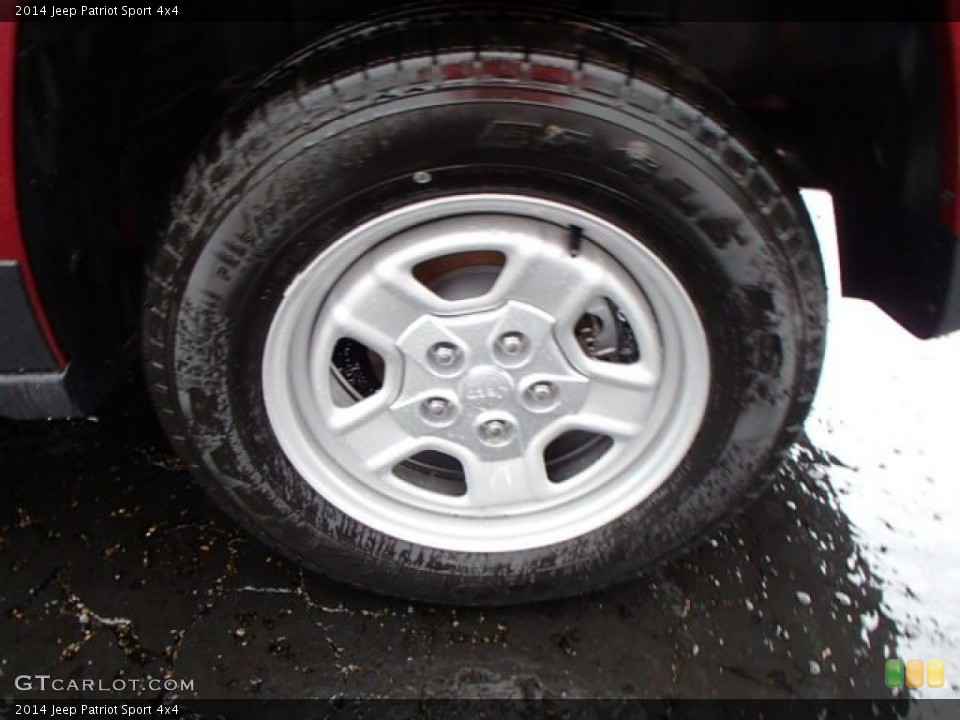 2014 Jeep Patriot Sport 4x4 Wheel and Tire Photo #80012066