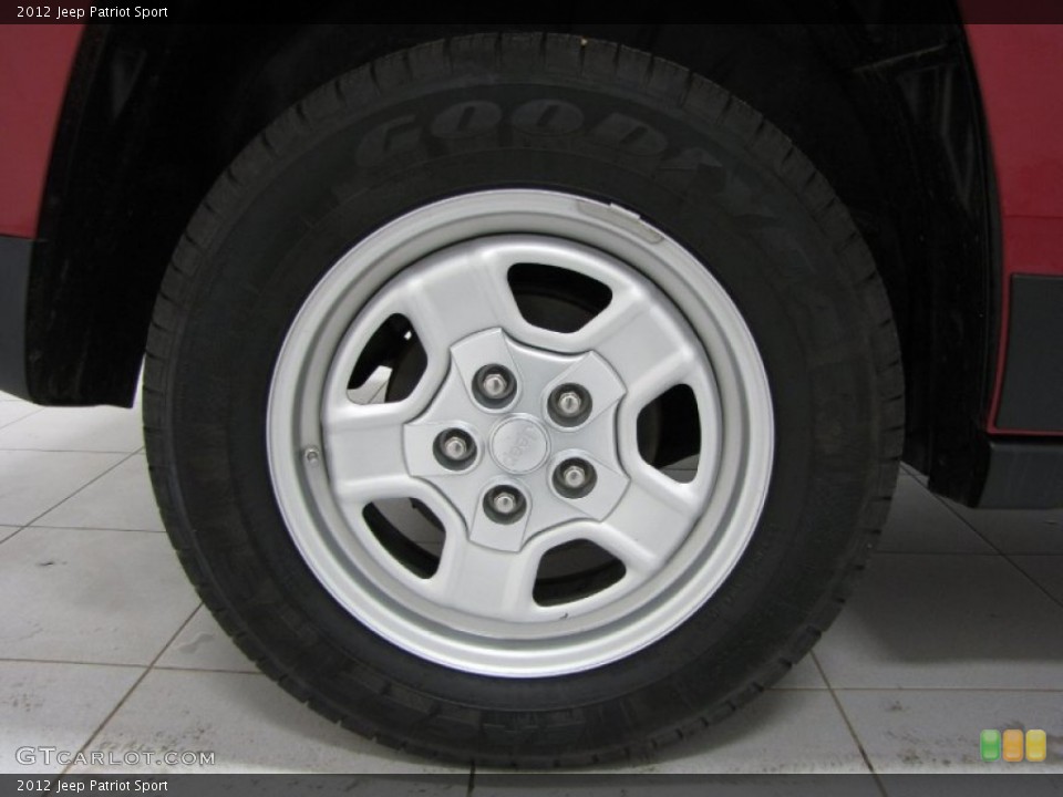 2012 Jeep Patriot Sport Wheel and Tire Photo #80012305